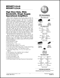 Click here to download MC34072AD Datasheet