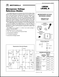 Click here to download LM285D-1.2 Datasheet