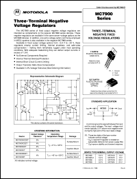 Click here to download MC7905BD2TR4 Datasheet