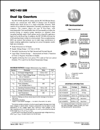 Click here to download MC14518BF Datasheet