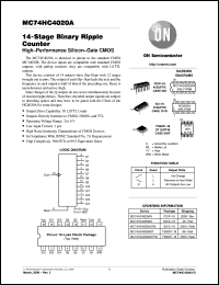 Click here to download MC74HC4020ADTR2 Datasheet