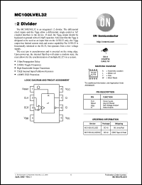 Click here to download MC100LVEL32D Datasheet