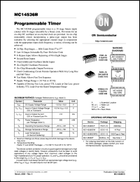 Click here to download MC14536BCP Datasheet