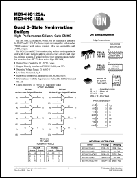 Click here to download MC74HC126AFEL Datasheet