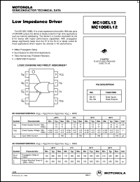 Click here to download MC100EL12DR2 Datasheet