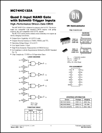 Click here to download MC74HC132AF Datasheet