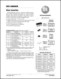 Click here to download MC14069UBDT Datasheet