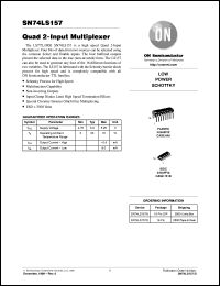 Click here to download SN74LS157N Datasheet