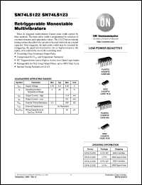 Click here to download SN74LS122DR2 Datasheet