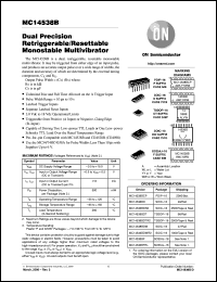 Click here to download MC14538BDWR2 Datasheet