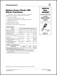 Click here to download 2N4919 Datasheet