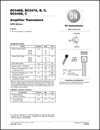 Click here to download BC548BZL1G Datasheet