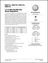 Click here to download CS5172 Datasheet