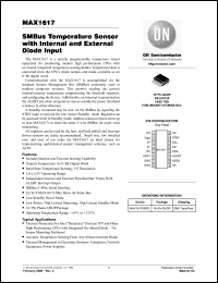 Click here to download MAX1617 Datasheet