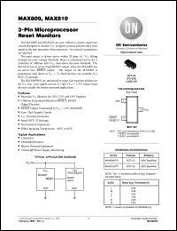 Click here to download MAX810xTR Datasheet