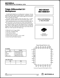 Click here to download MC10E457 Datasheet