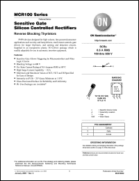 Click here to download MCR100-6G Datasheet