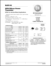 Click here to download MJD148 Datasheet