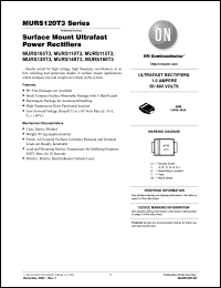 Click here to download MURS115T3G Datasheet