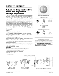 Click here to download NCP1117ST285T3 Datasheet