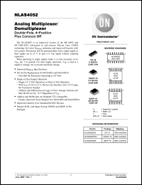 Click here to download NLAS4052DR2 Datasheet