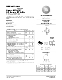 Click here to download NTF3055-160 Datasheet