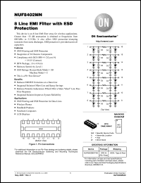 Click here to download NUF8402MNT4G Datasheet