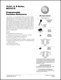 Click here to download TL431BVDMR2G Datasheet