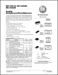 Click here to download MC14053BDR2G Datasheet
