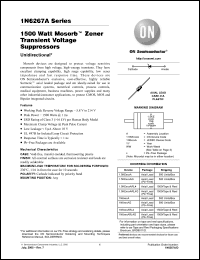 Click here to download 1N6282ARL4G Datasheet