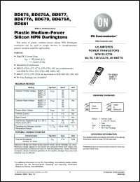 Click here to download BD677G Datasheet