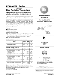 Click here to download DTA115EET1 Datasheet