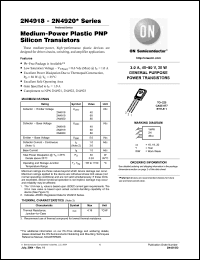 Click here to download 2N4918G Datasheet