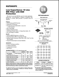 Click here to download NUF9002FCT1G Datasheet