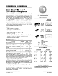 Click here to download MC14556BCPG Datasheet