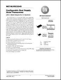 Click here to download MC74LVXC3245DWR2 Datasheet