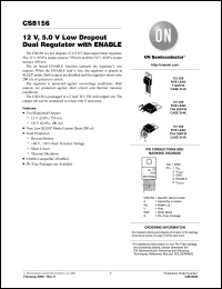 Click here to download CS8156YT5 Datasheet