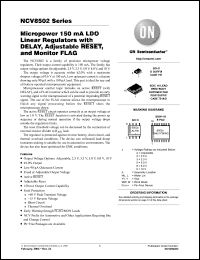 Click here to download NCV8502PDW50G Datasheet