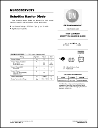 Click here to download NSR0320XV6T5G Datasheet