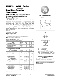 Click here to download MUN5330DW1T1G Datasheet