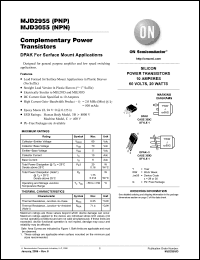 Click here to download MJD2955T4G Datasheet