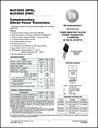 Click here to download MJF2955G Datasheet