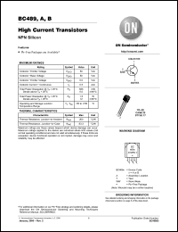 Click here to download BC489BZL1G Datasheet