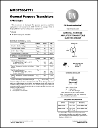 Click here to download MMBT3904TT1 Datasheet