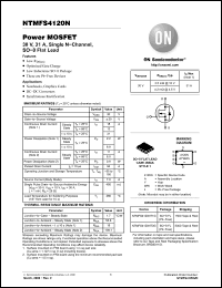 Click here to download NTMFS4120NT3G Datasheet