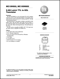 Click here to download MC100H602FN Datasheet