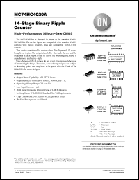 Click here to download MC74HC4020AFELG Datasheet