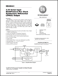 Click here to download NB4N441 Datasheet