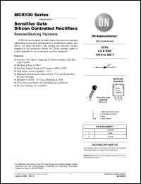 Click here to download MCR100-6ZL1 Datasheet