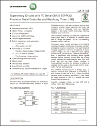 Click here to download CAT1163LI-42-G Datasheet